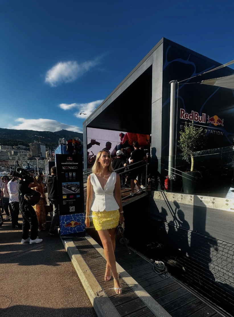 Red Bull Energy Station hospitality building in the F1 paddock